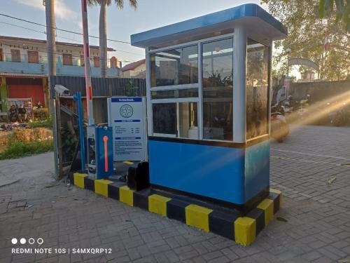 Instalasi Parkir Project 13 - Boom Gate Otomatis Lahan Parkir Luar